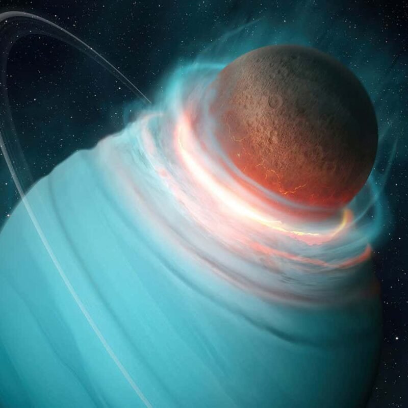 Could we set Uranus on fire to steal its hidden diamonds?