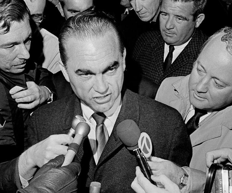 Can a brush with death change politicians? It did for notorious Alabama segregationist George Wallace