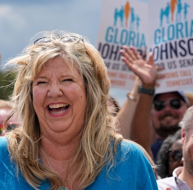 Gloria Johnson challenges Marsha Blackburn in U.S. Senate Race : NPR