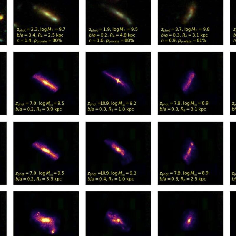 Banana-shaped galaxies are helping unpeel the mysteries of dark matter