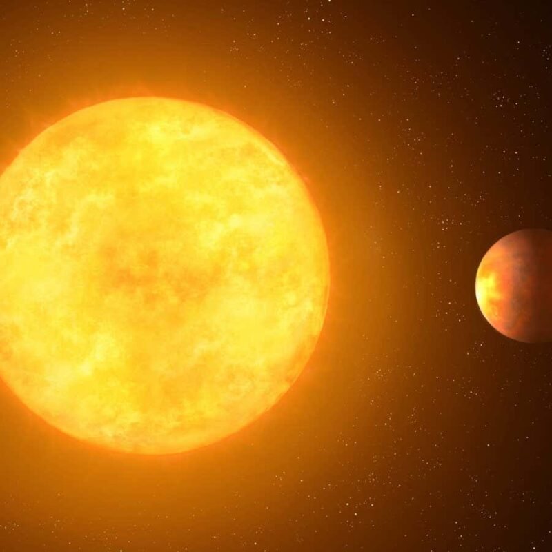 Hellish conditions have warped an Earth-like planet into an egg