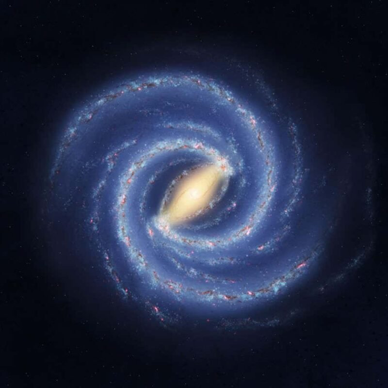 A giant wave in the Milky Way may have been created by another galaxy A giant wave in the Milky Way may have been created by another galaxy