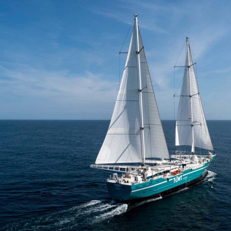 Anemos: World’s largest sailing cargo ship makes first transatlantic voyage