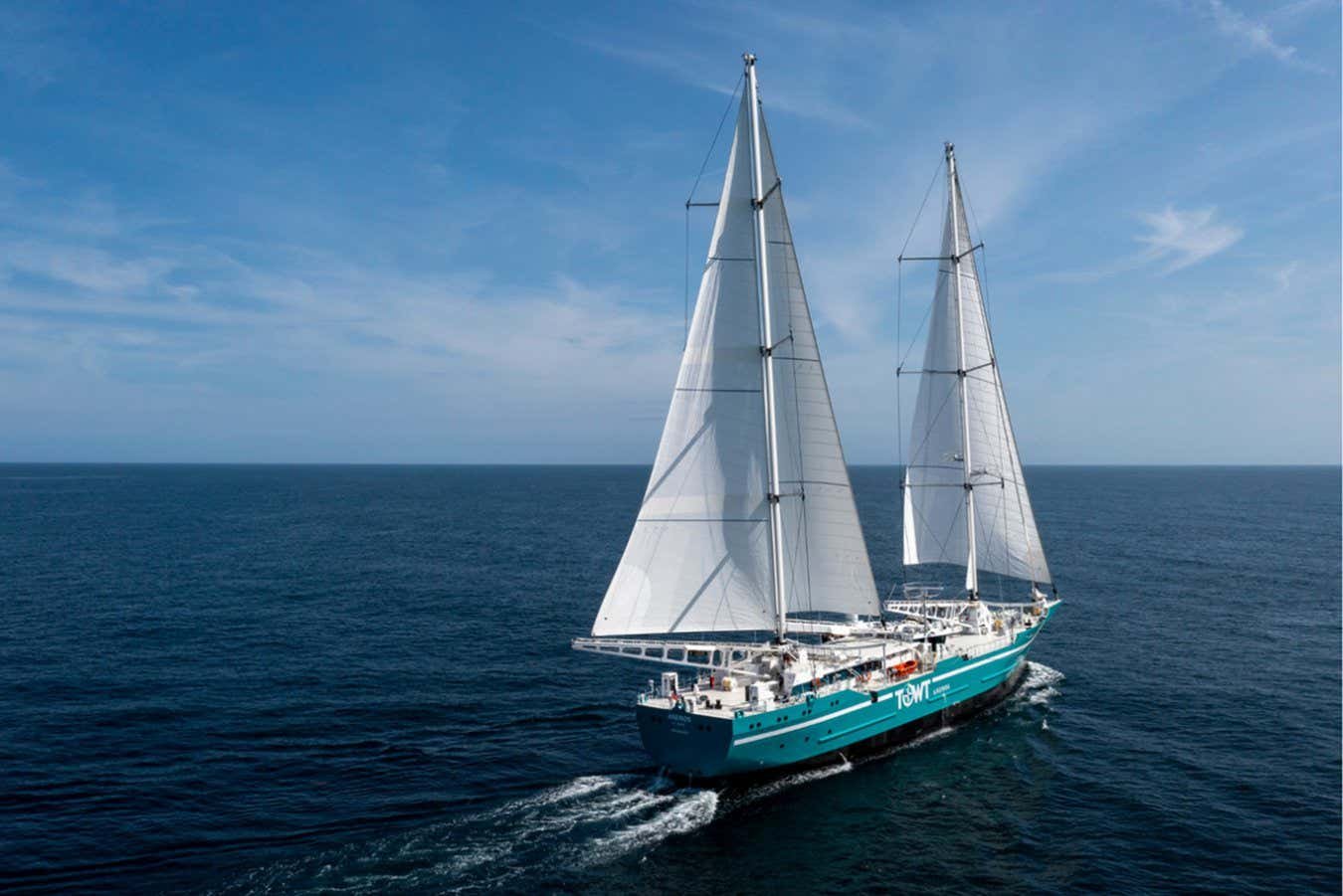 Anemos: World’s largest sailing cargo ship makes first transatlantic voyage