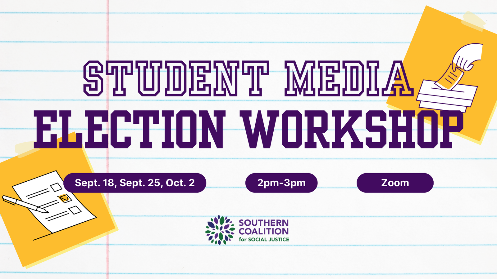 SCSJ to host Student Media Elections Workshop