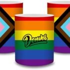 PRIDE Denver Colorado CO LGBTQIA Allies Intersex Inclusive Progress Pride Flag Coffee Mug Denver White