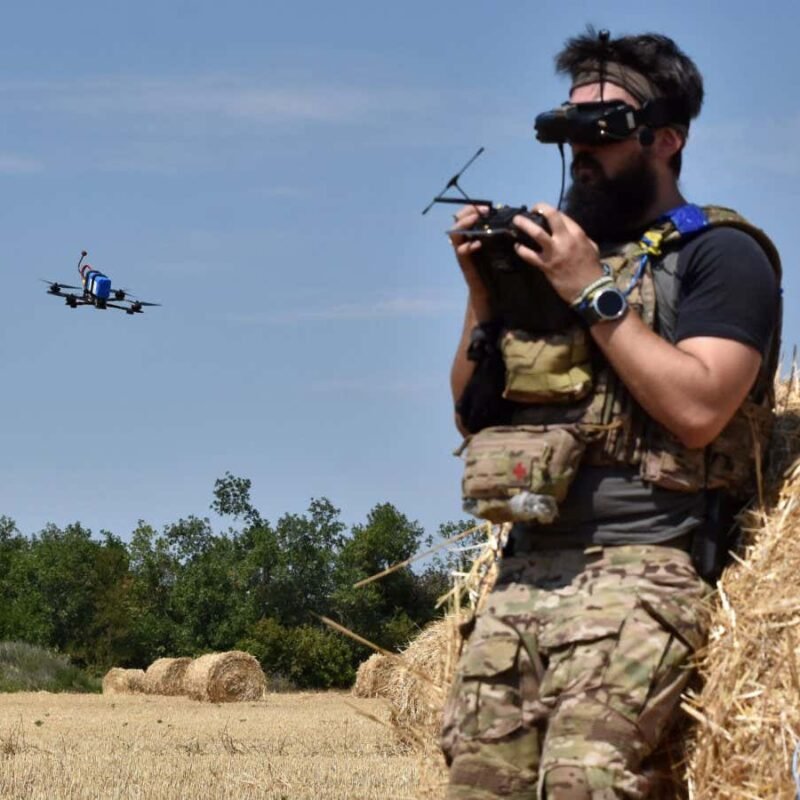 Drone versus drone combat is bringing a new kind of warfare to Ukraine