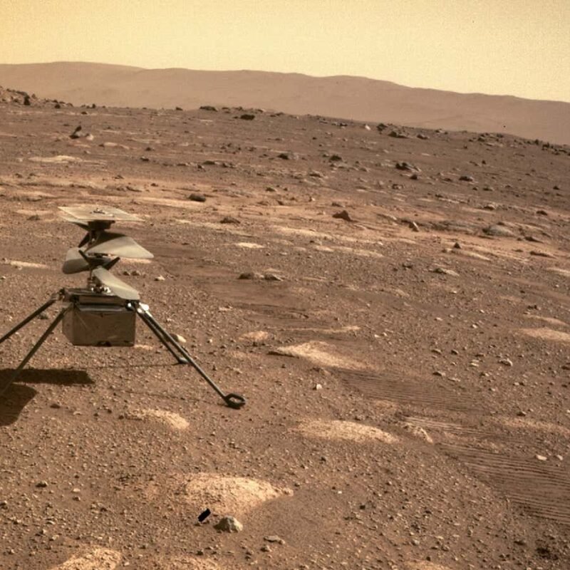 NASA is developing a Mars helicopter that could land itself from orbit