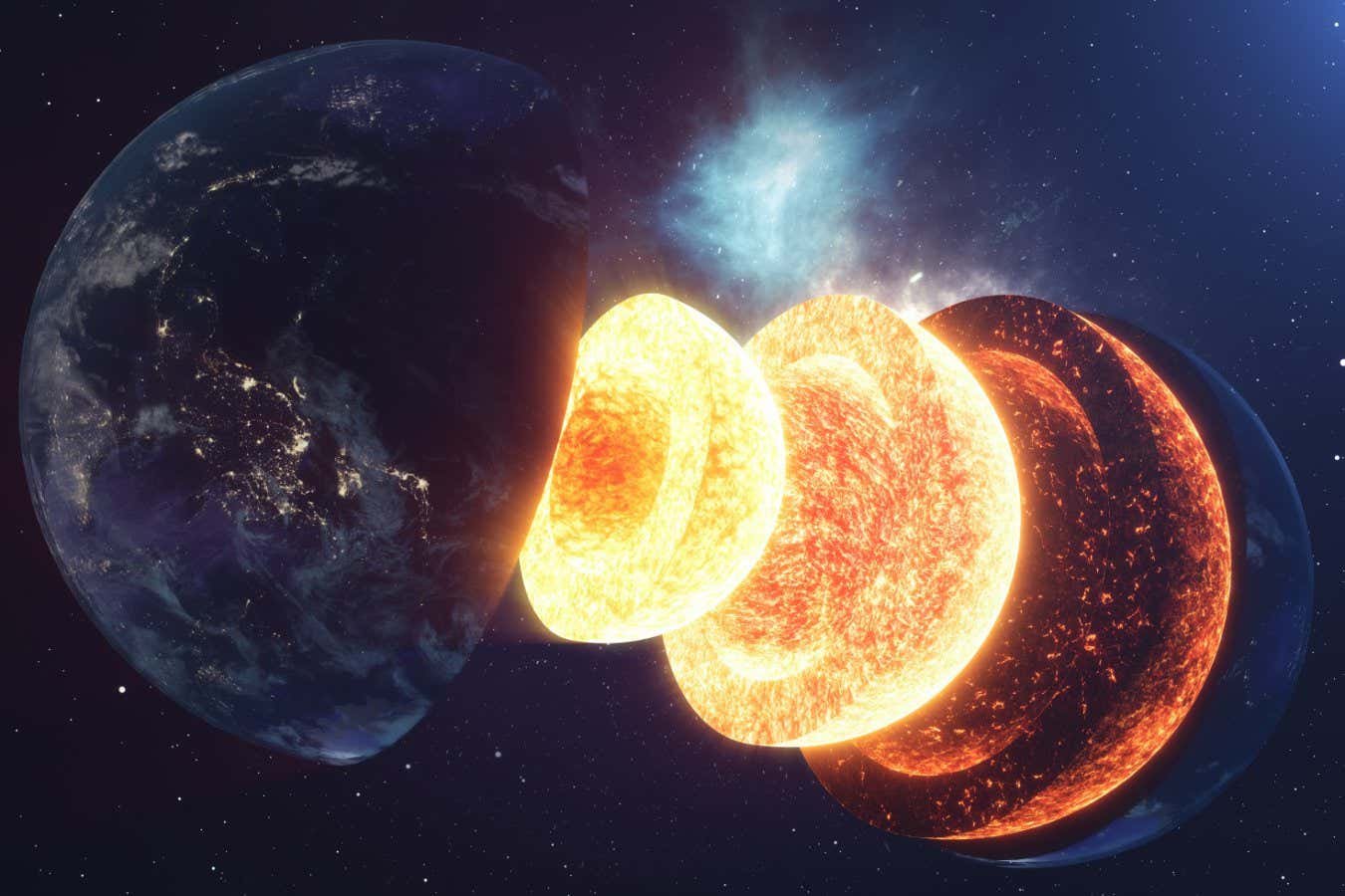 We may have solved the mystery of what froze Earth’s inner core