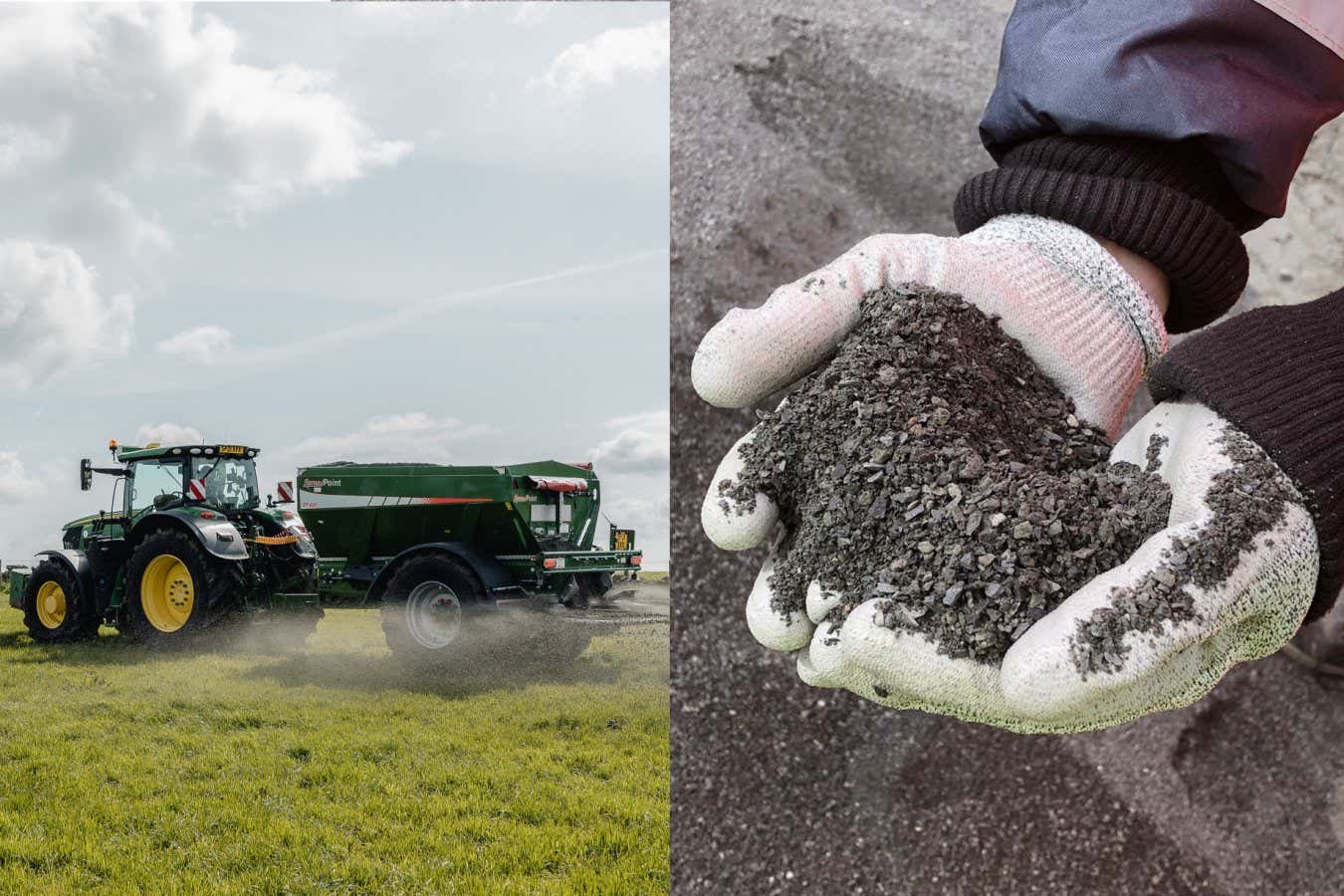 Crushed rocks outpace giant fans in race to remove CO2 from air