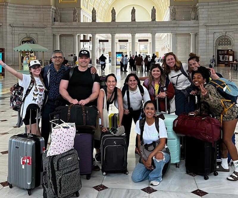 Graduate students explore America’s polarized landscape via train in this course