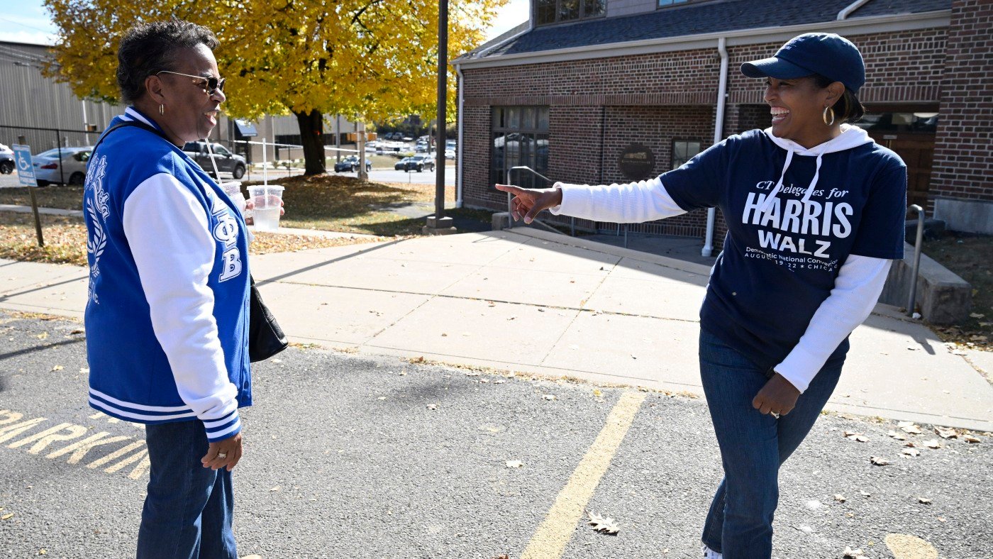 ‘Divine Nine’ Black fraternities and sororities hope efforts turn out the vote : NPR