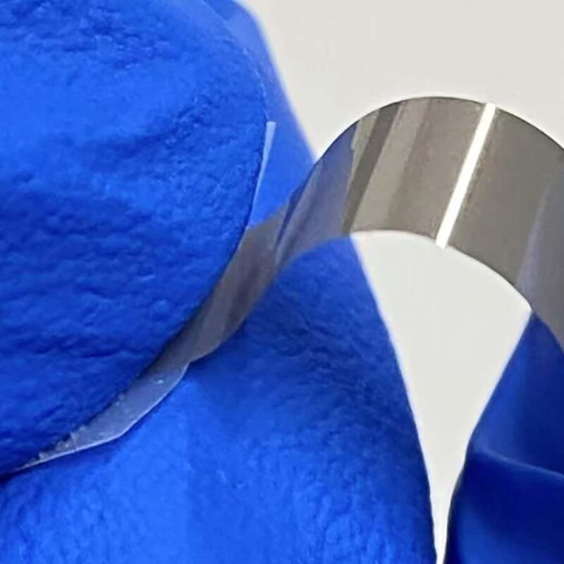 Ultra-thin diamond wafers for electronics made using sticky tape