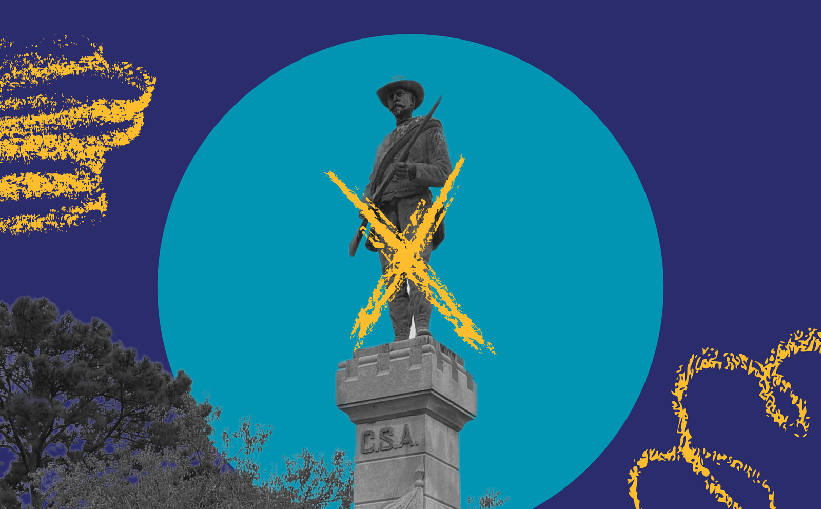 Locals Fight Secret Deal to Relocate Confederate Statue to Courthouse