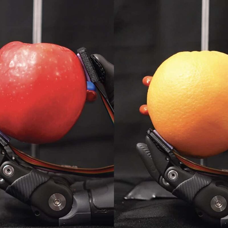 Delicate robot hands know just how hard to squeeze