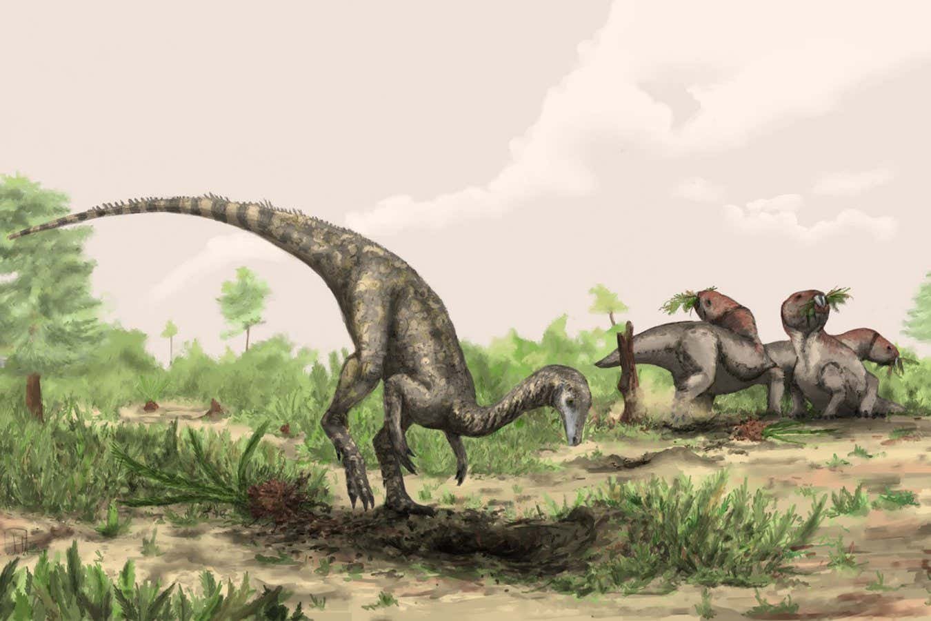 Dinosaurs may have first evolved in the Sahara and Amazon rainforest