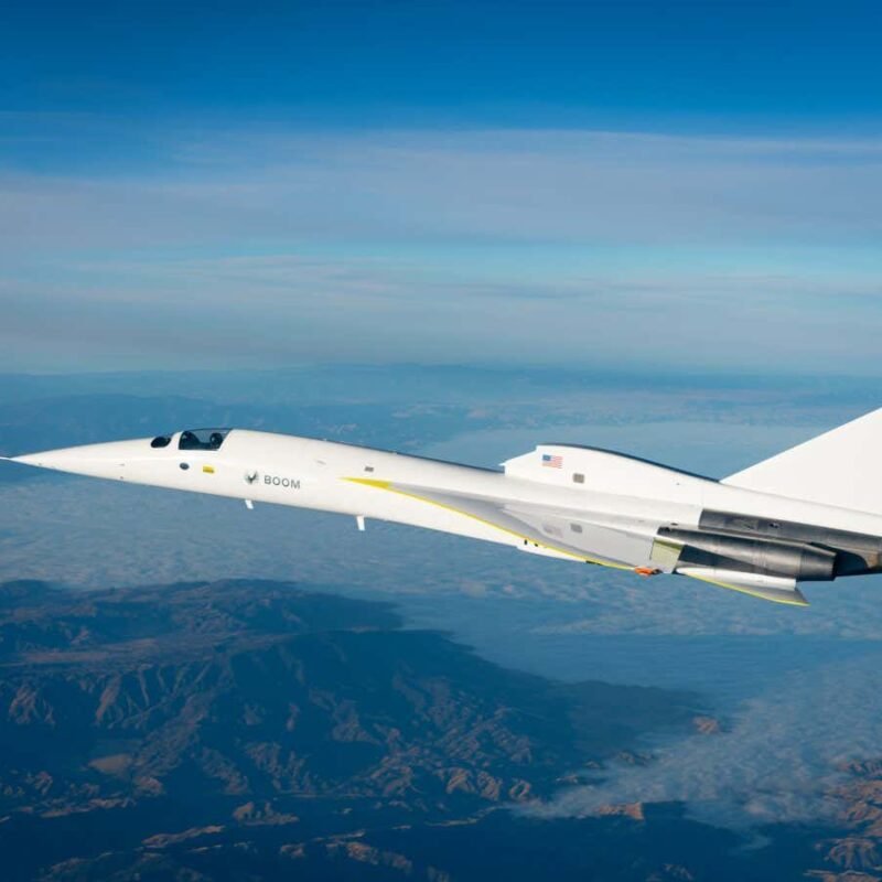 Experimental XB-1 aircraft goes supersonic for the first time