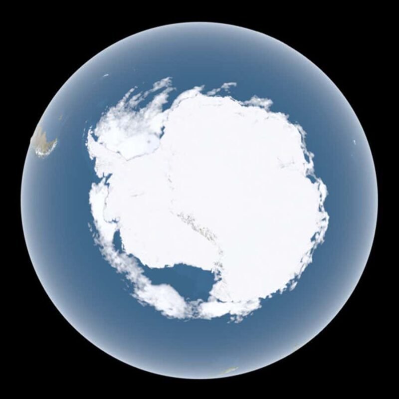 Earth wouldn’t have ice caps without eroding rocks and quiet volcanoes