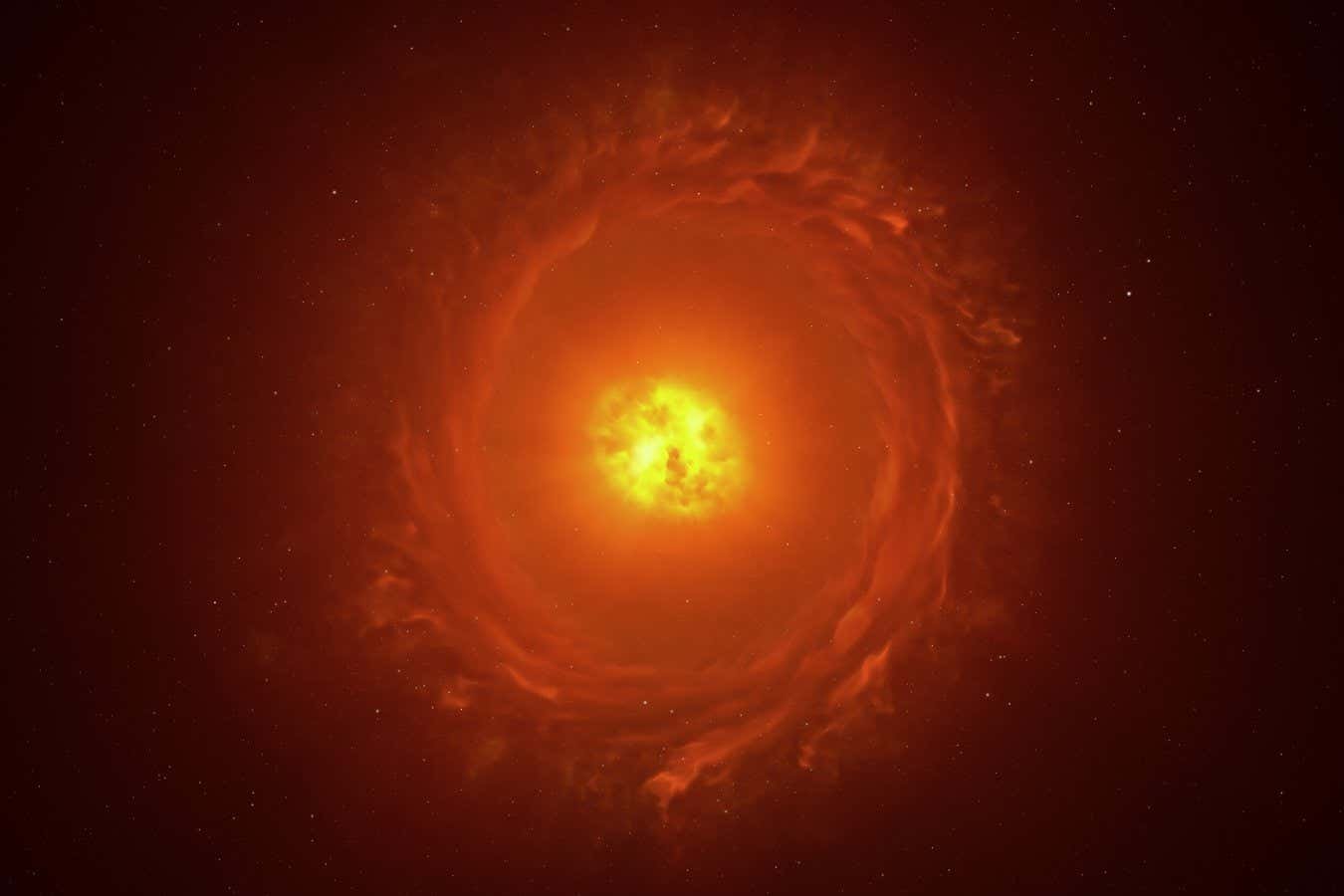 WOH G64: Gigantic star has gone through a rapid transformation and may explode