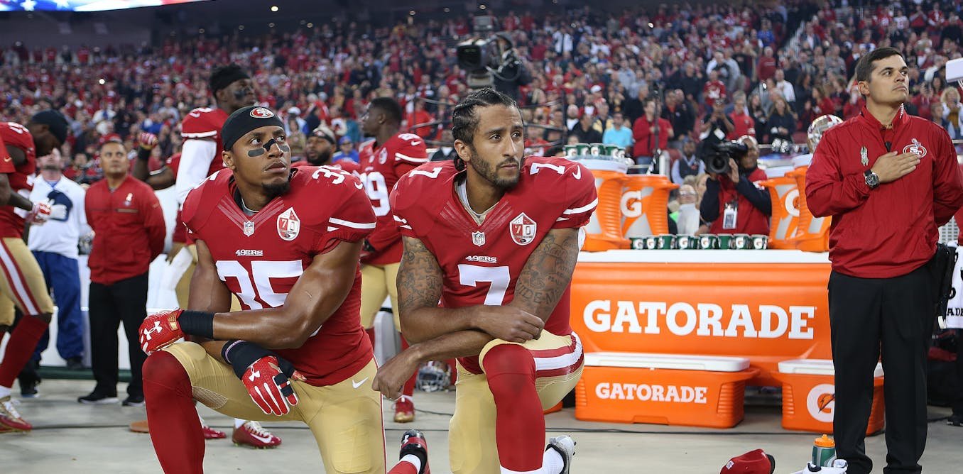 After he reached the Super Bowl, Colin Kaepernick’s racial justice protests helped expose US views toward sports activism