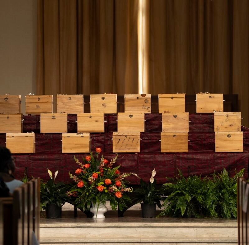 Skulls once subject to racist study in Germany are laid to rest in New Orleans : NPR