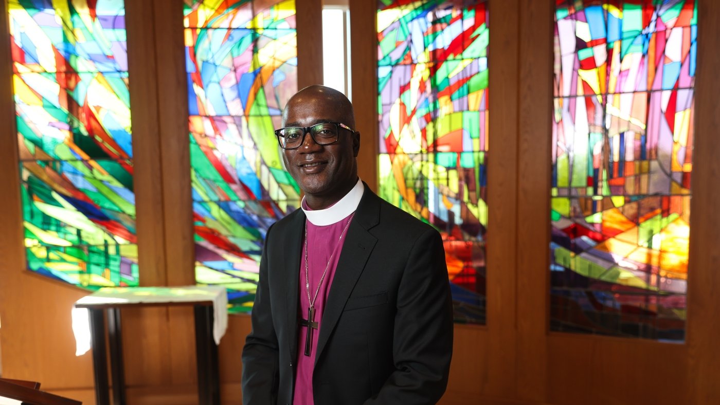 Largest US Lutheran denomination installs first Black presiding bishop : NPR