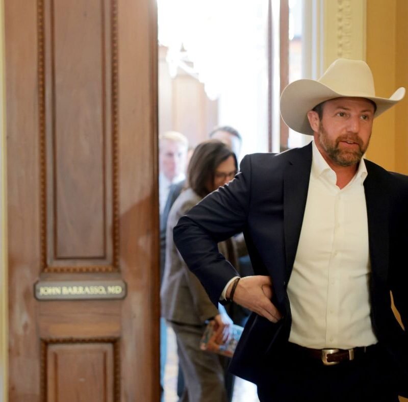 Markwayne Mullin is conservative, Christian, Cherokee, and the new head of DHS : Code Switch : NPR