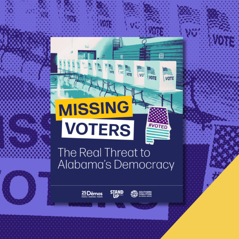 New Report: More than 815,000 Missing Voters in Alabama